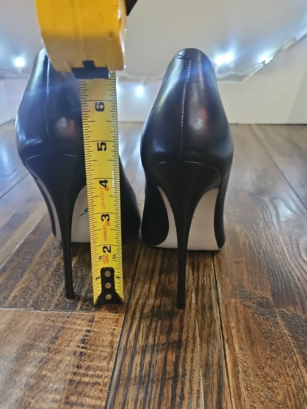 Saks Fifth Avenue Classic Black Pointed-Toe Stiletto Pump - Women